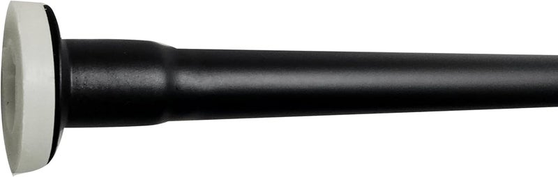 Westbrass D123-62 3/8" × 12" خط إمداد مرحاض برأس مسطح نحاسي، أسود غير لامع - Image 2