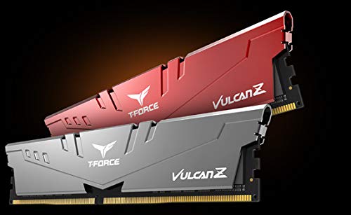 TeamGroup T-Force Vulcan Z 8GB 3200MHz (3200MT/s) CL16 Grey DDR4 UDIMM Desktop Gaming Memory, Metal Heatsink, Supports XMP 2.0, Compatible with Intel/AMD CPU, High Performance, Low Latency RAM Module - Image 4