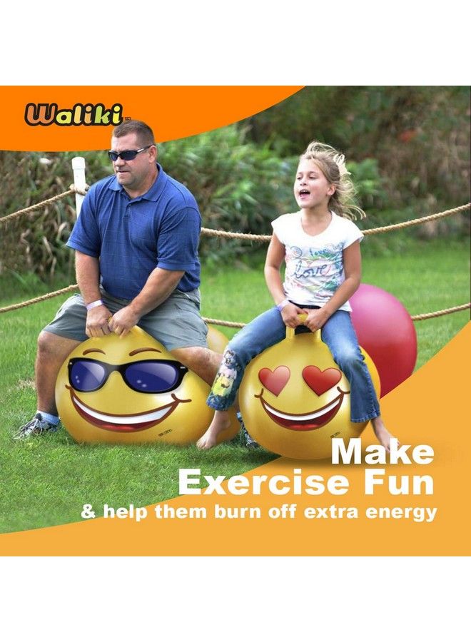 WALIKI Hopper Ball For Adults ; Hippity Hop ; Jumping Hopping Ball ; Bouncy Ball ; Field Day (29"/75Cm) - Image 4