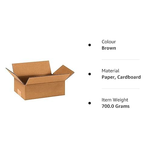 SecureShip 9 x 6 x 6 Corrugated Cardboard 3 Ply Box For Packing, Moving, Shipping, Gifting, Multi Propose Use (Pack of 50) - Image 4