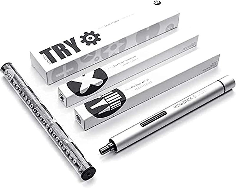 لوميف مفك براغي كهربائي لاسلكي 20 في 1، مجموعة مفكات براغي دقيقة لإصلاحات منزلية (تعمل بالبطارية) - Image 1