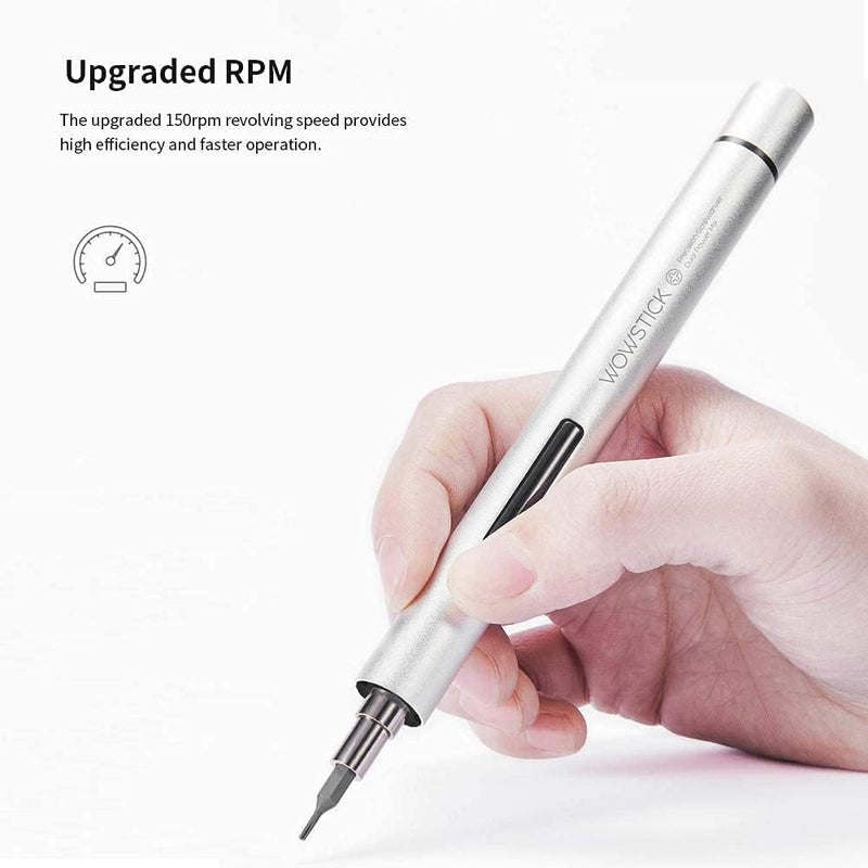 لوميف مفك براغي كهربائي لاسلكي 20 في 1، مجموعة مفكات براغي دقيقة لإصلاحات منزلية (تعمل بالبطارية) - Image 2