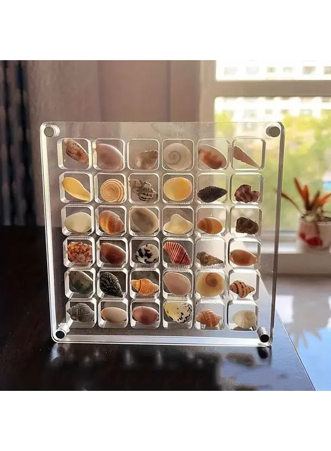 Transparent Acrylic Storage Box With Adjustable Dividers For Jewelry Beads Crafts - Image 3