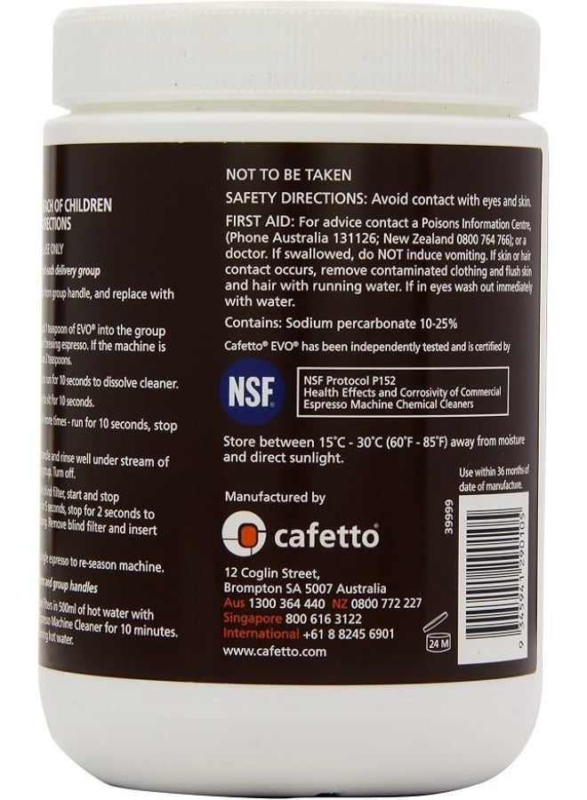 Cafetto Organic Espresso Machine Cleaner - Evo Powder - 1kg - Image 4