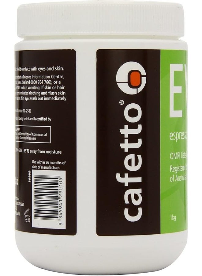 Cafetto Organic Espresso Machine Cleaner - Evo Powder - 1kg - Image 5