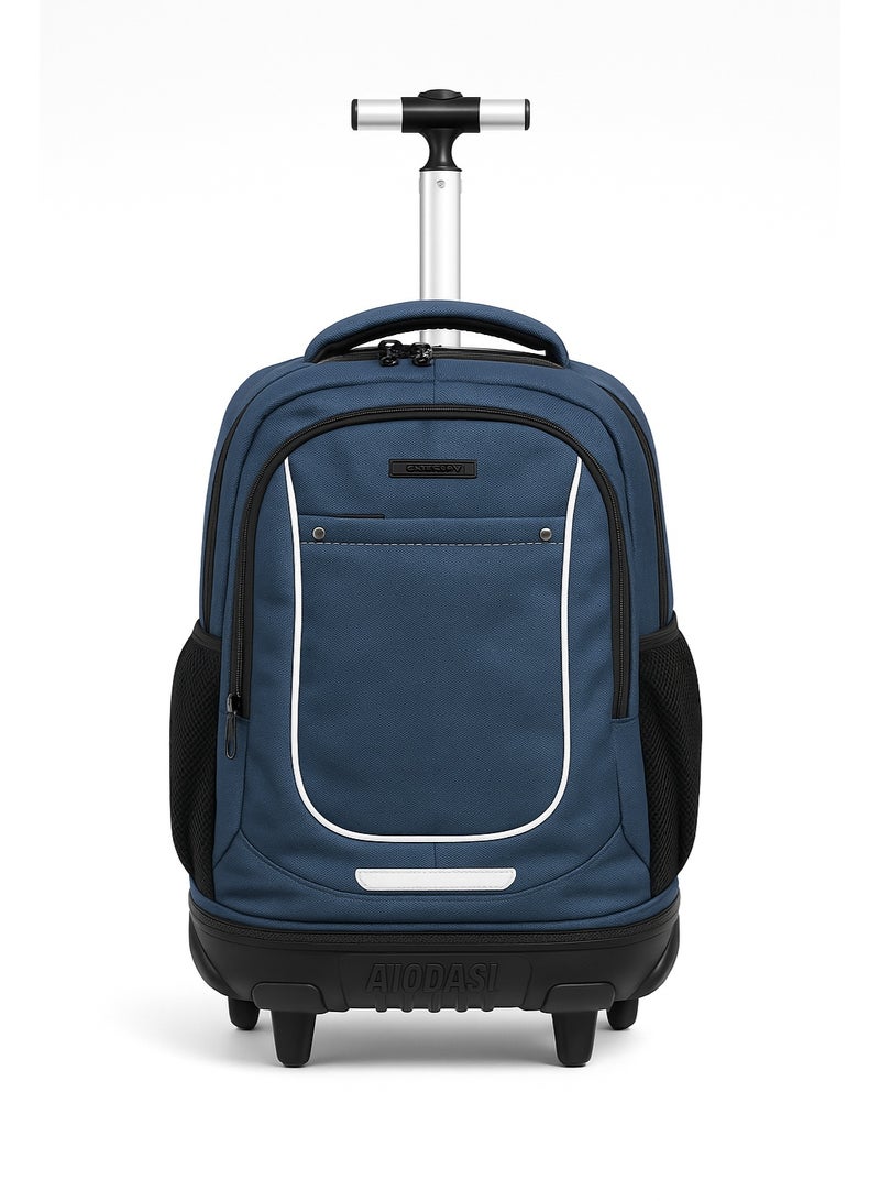 AODASI Trolley School Bag, School Bags for Girls and boys Trolley Bag for Kids Travel Bag Trolley Luggage backpack multi useful - Image 5