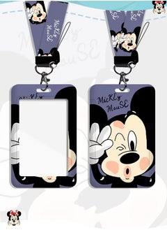 Disney Mickey Mouse Student ID Card Identification Card Holder  - Image 1
