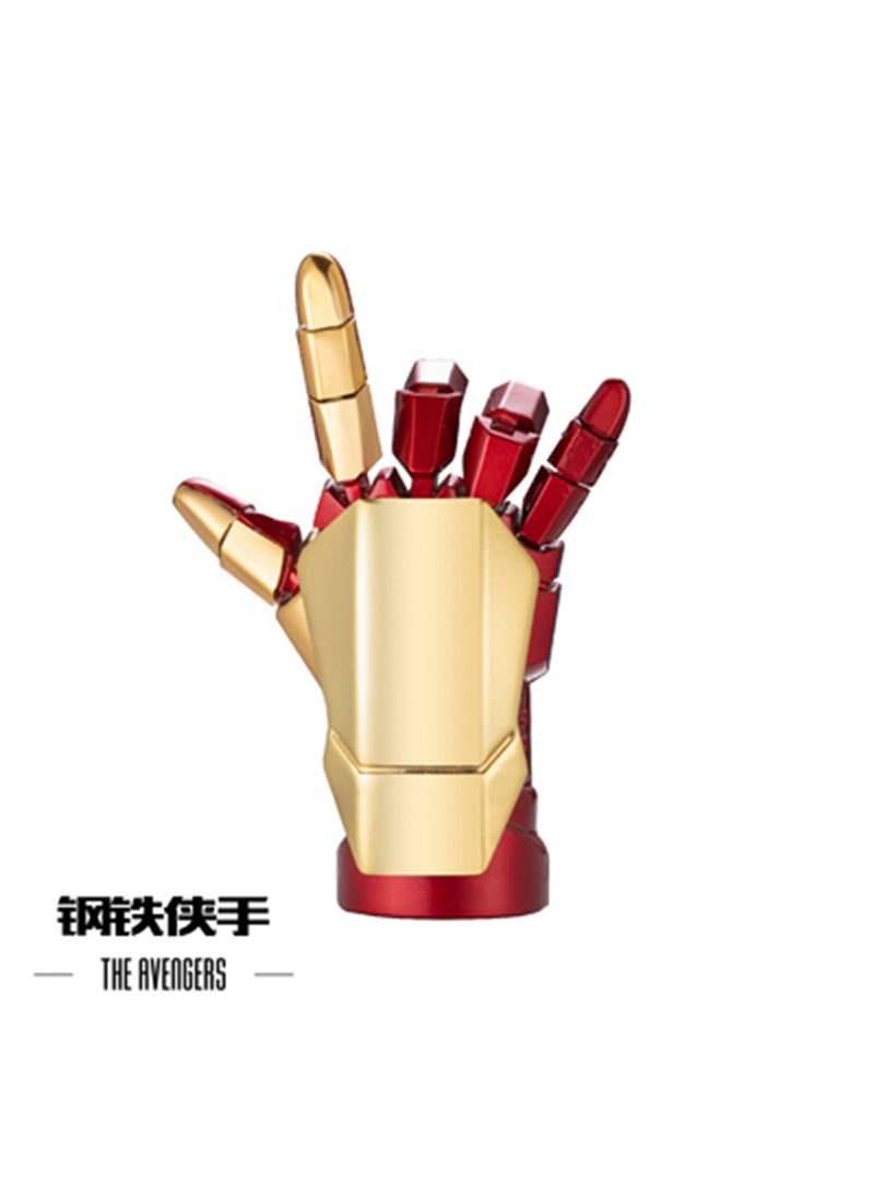 8G Iron Man U Disk Avengers Push and Pull Metal Waterproof 32G Car Creative 64GU Plate Captain America Iron Man Hand 
