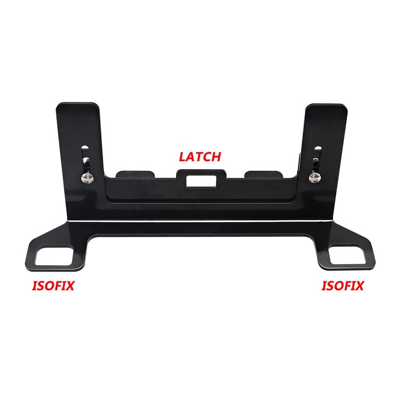 Chelhead Universal CarSeat ISOFIX Latch Interface Bracket, Child Seat Restraint Anchor Mounting Kit ISOFIX Belt Connector for Baby Safety Chair - Image 2