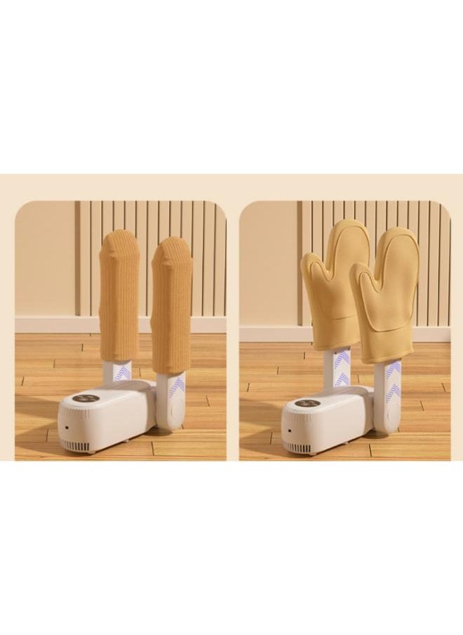 Generic - Functional Folding Temperature Control Timing Uv Disinfection Deodorizing Shoe Dryer Boot Shoe Dryer Socks - Image 1
