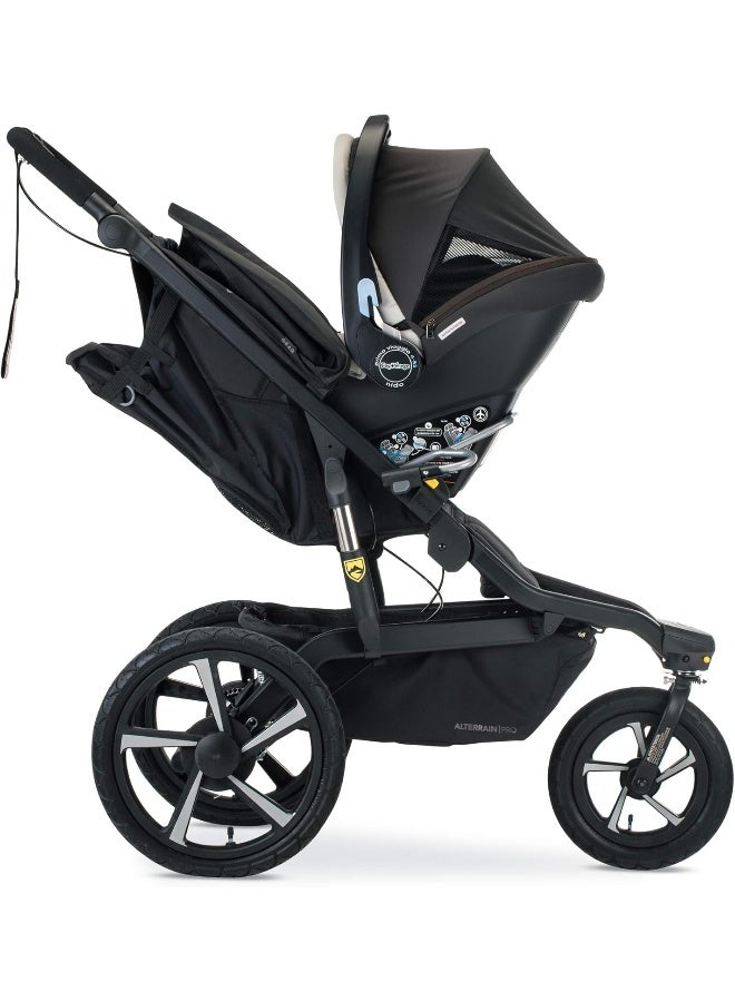 BOB Gear Britax BOB Gear Single Jogging Stroller Adapter for Peg Perego Infant Car Seats, Gray - Image 5
