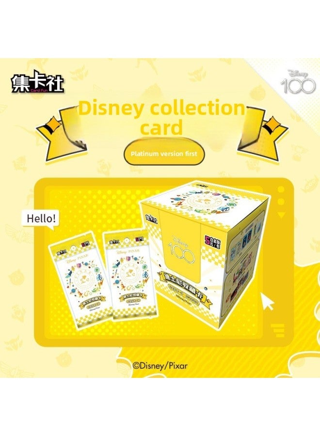 Card Collection Agency Disney Card Stars Games Colorful Holiday Counter-Fighting Story Platinum Card Collection Card