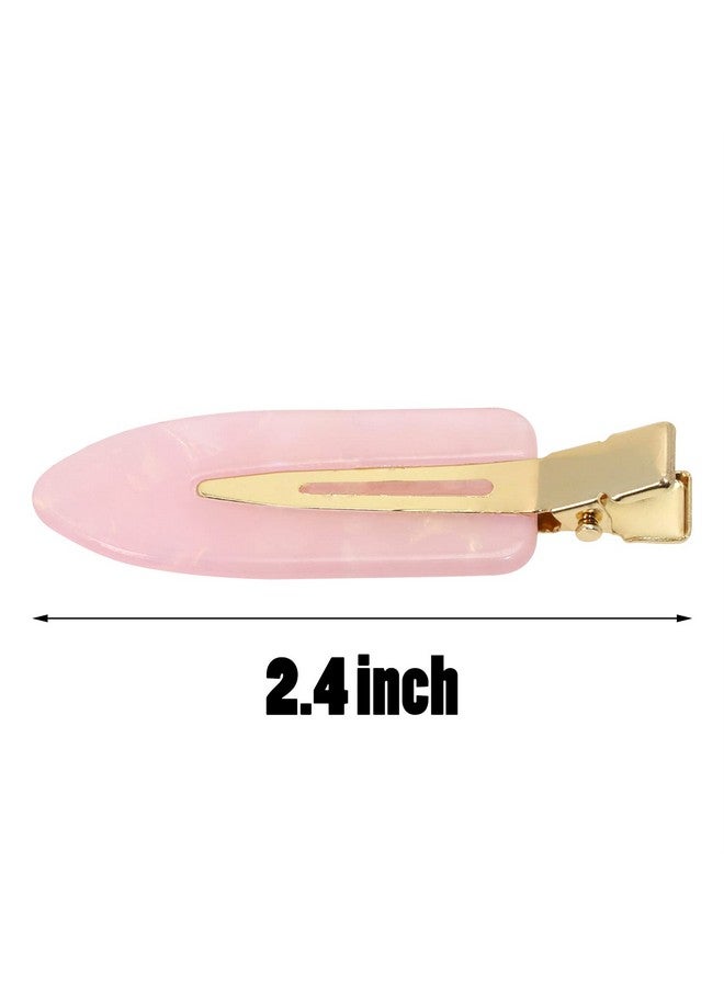 Mini Skater مشابك شعر إيني سكاتر 10 قطع 2.4" بدون تجاعيد مشابك شعر غير قابلة للانحناء مشابك شعر مسطحة لتصفيف الشعر وتطبيق المكياج بألوان متدرجة - Image 3