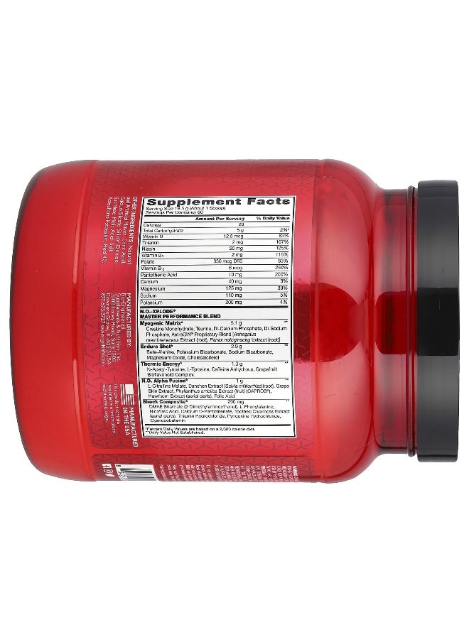 BSN - BSN, N.O.-Xplode®, Legendary Pre-Workout, Fruit Punch, 2.45 lbs (1.11 kg) - Image 1