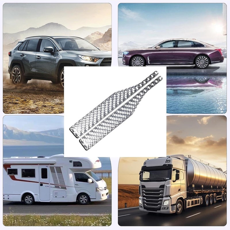 غطاء حماية مرآة الرؤية الخلفية للسيارات لفولفو إكس سي 60 2018-2020 2021 2022 2023، زخرفة خارجية مضادة للخدش، درع تشكيل الجناح الجانبي، ملحقات، فضي - Image 5