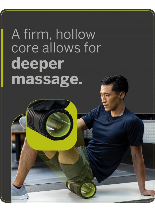 Trigger Point Performance TriggerPoint GRID Foam Roller for Exercise, Deep Tissue Massage and Muscle Recovery, Original (13-Inch), Black  - Image 4
