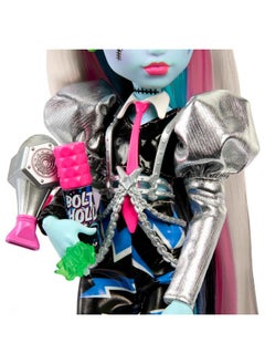 MONSTER HIGH ™ Doll, Amped Up Frankie Stein™ Rockstar With Instrument And Performance-Themed Accessories Like Headphones  - Image 2
