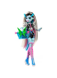 MONSTER HIGH ™ Doll, Amped Up Frankie Stein™ Rockstar With Instrument And Performance-Themed Accessories Like Headphones  - Image 4