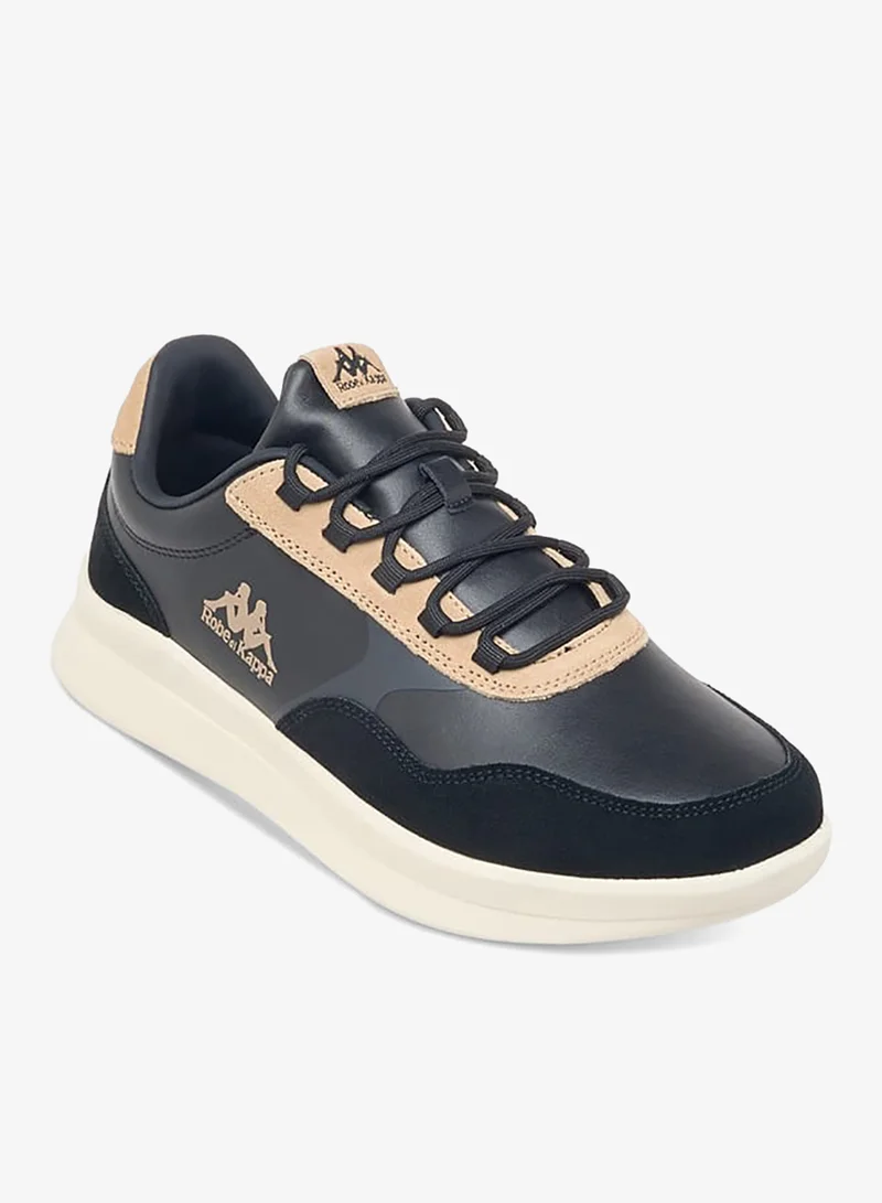 Kappa Men's Panelled Sports Shoes with Lace-Up Closure