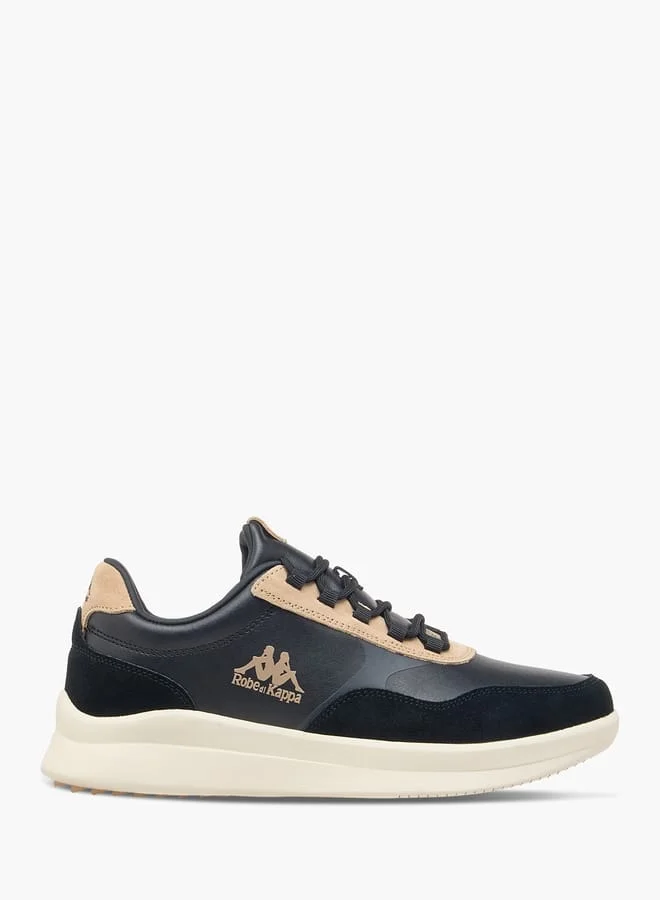 Kappa Men's Panelled Sports Shoes with Lace-Up Closure