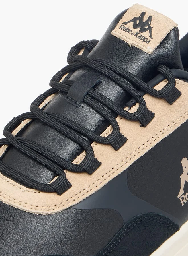 Kappa Men's Panelled Sports Shoes with Lace-Up Closure