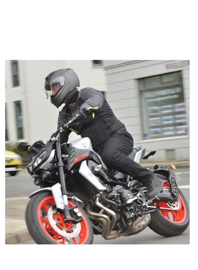 Oxford Oxford Delta 1.0 Air Jacket Black Grey & Fluo  - Image 3