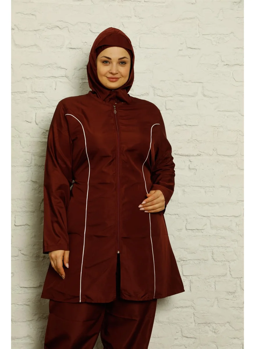 اكبينيز Full Hijab Plus Size Swimwear 32011