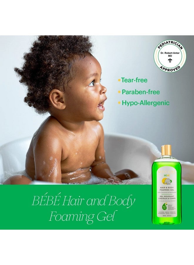 MAKARI Baby Hair and Body Foaming Gel for Sensitive and Delicate Skin, Hypoallergenic and Paraben-Free Baby Body Wash and Shampoo with Nourishing Coconut Oil & Panthenol - Image 3