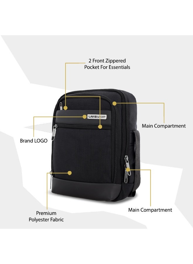 لافي سبورت أثوس حقيبة كتف كبيرة . لتر سوداء - Image 2