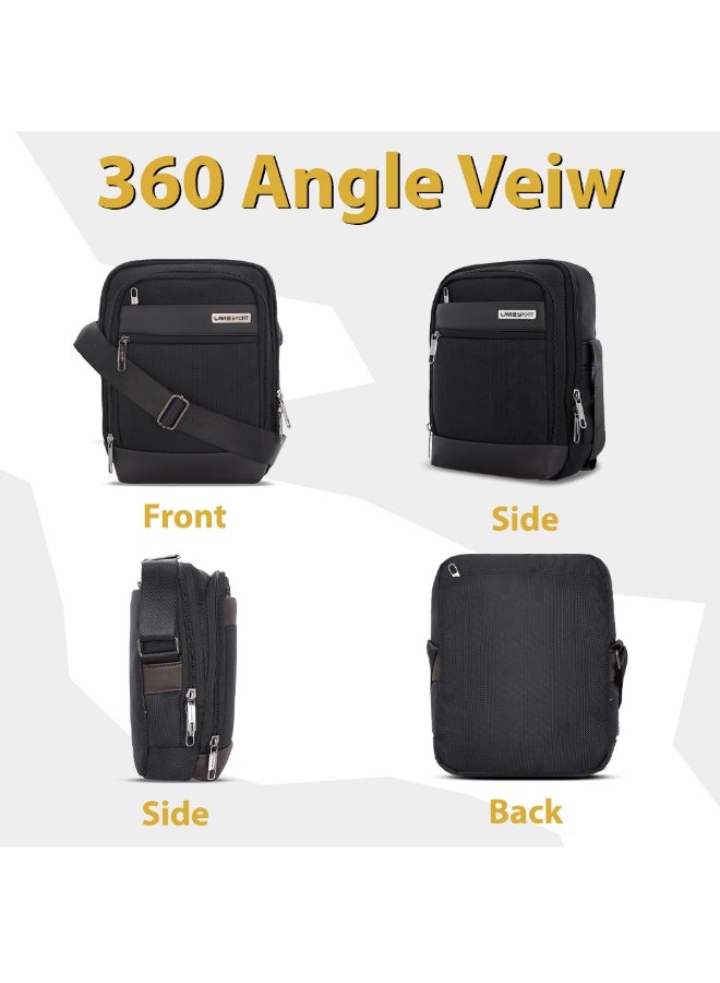 لافي سبورت أثوس حقيبة كتف كبيرة . لتر سوداء - Image 4