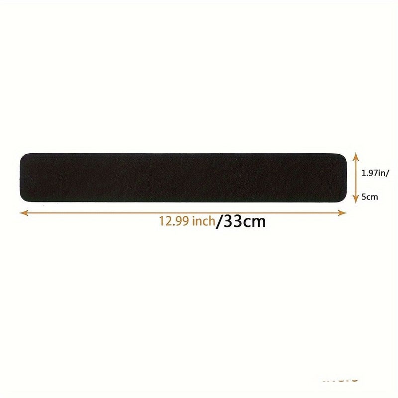Grey Self Adhesive Felt Bulletin Board with Cork Strips for Office Notes and Photos - Image 2