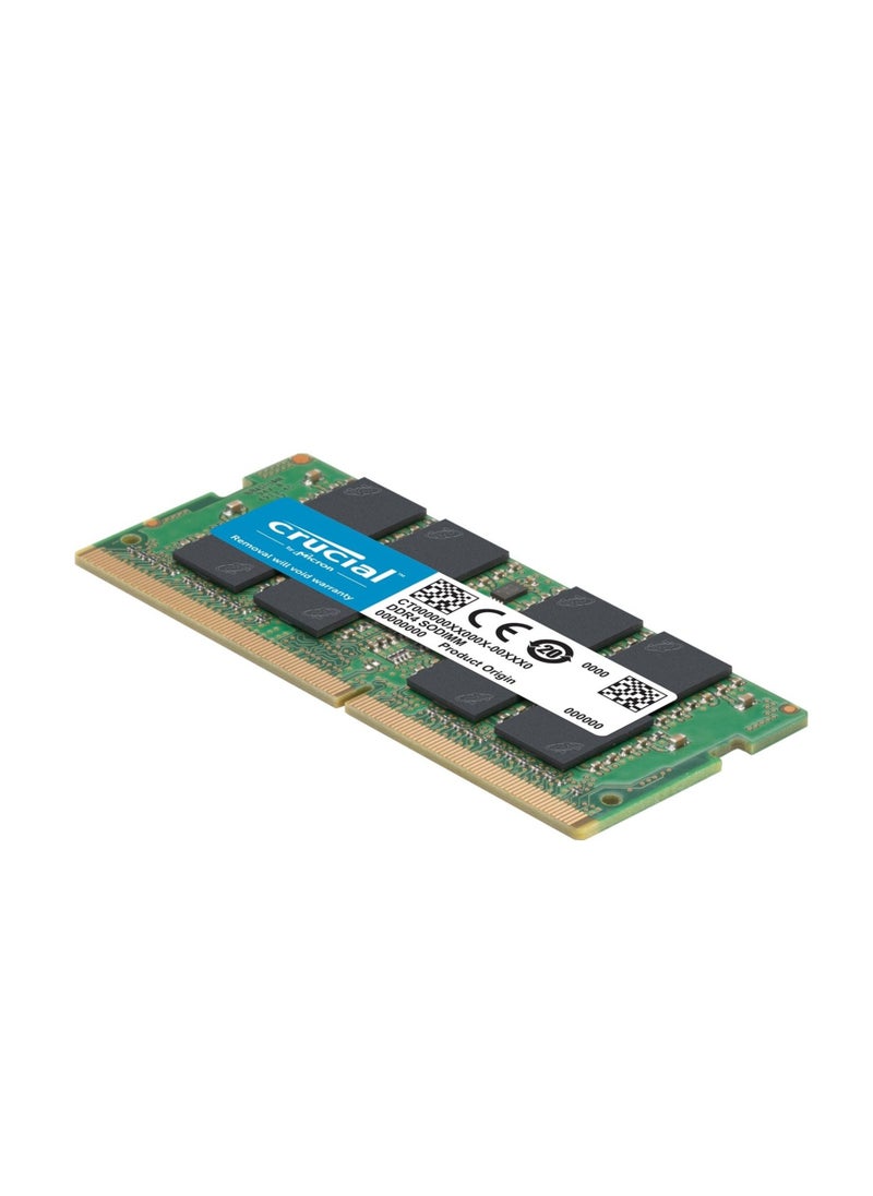 crucial - Crucial 8GB 260-Pin DDR4 Laptop Memory, SO-DIMM, DDR4 3200, (PC4 25600) | CT8G4SFRA32A - Image 1