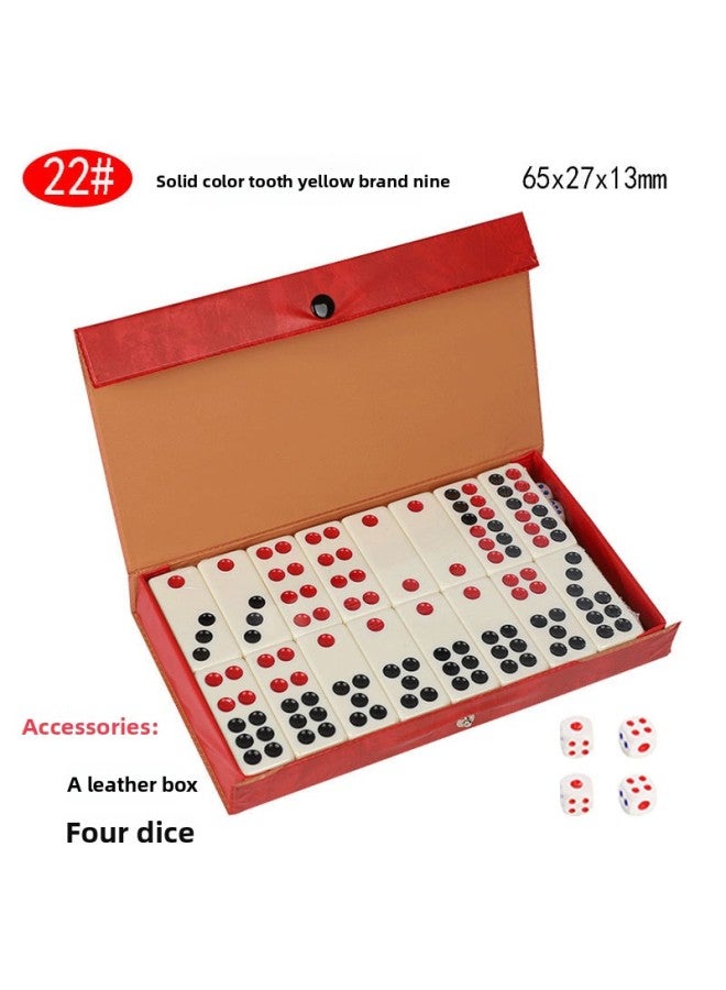 بطاقة العظام تسعة الكبار الترفيه التنافسي ماجونغ الوطنية العالمية 32 ورقة من الطيور تسعة أيام تسعة العلامة التجارية بطاقة البقرة العليا بطاقة الدفع المنزلية