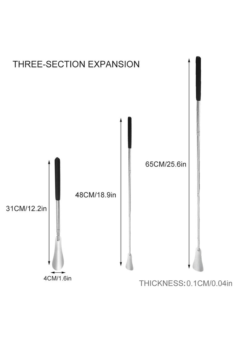 أوزيغالور مفتاح الحذاء المرن الفولاذ المقاوم للصدأ بيدية غير قابلة للسقوط للرجال والنساء وكبار السن - Image 2
