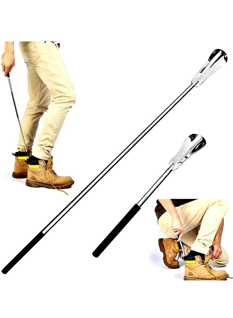 أوزيغالور مفتاح الحذاء المرن الفولاذ المقاوم للصدأ بيدية غير قابلة للسقوط للرجال والنساء وكبار السن - Image 1