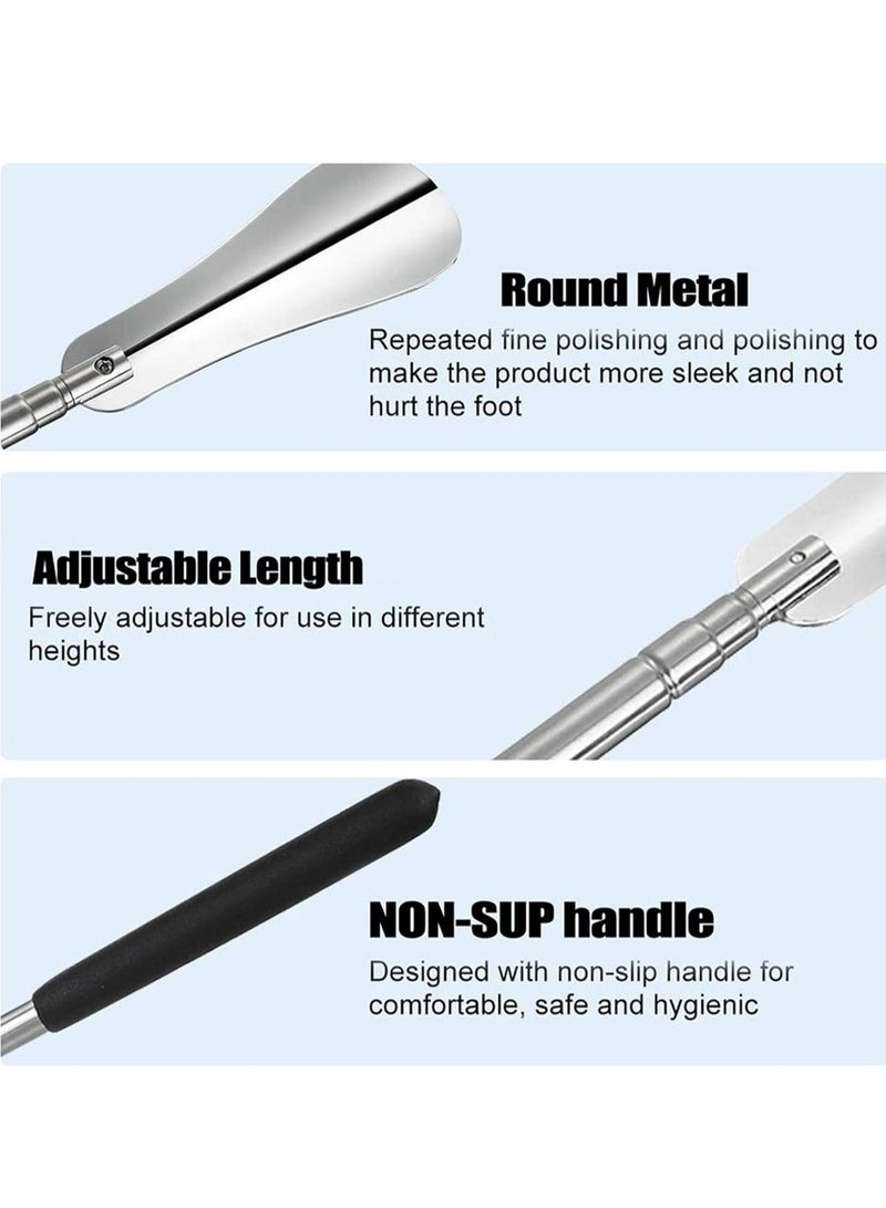 أوزيغالور مفتاح الحذاء المرن الفولاذ المقاوم للصدأ بيدية غير قابلة للسقوط للرجال والنساء وكبار السن - Image 3