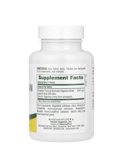 Natures Plus NaturesPlus, Ultra Bromelain, 1,500 mg, 60 Tablets  - Image 2