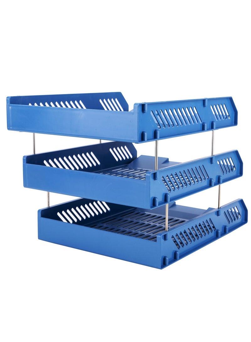 Deli File Tray Blue E9209 - Image 4