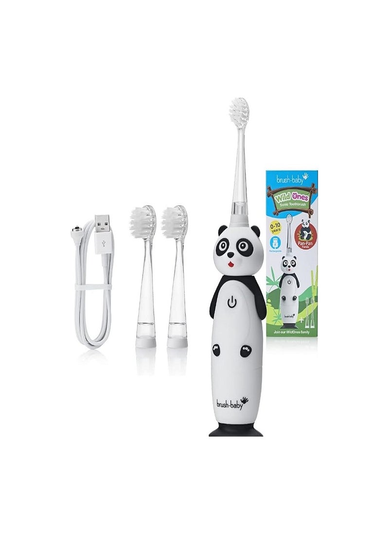 brush-baby - Brush-baby New WildOne Panda Rechargeable Toothbrush - Image 1