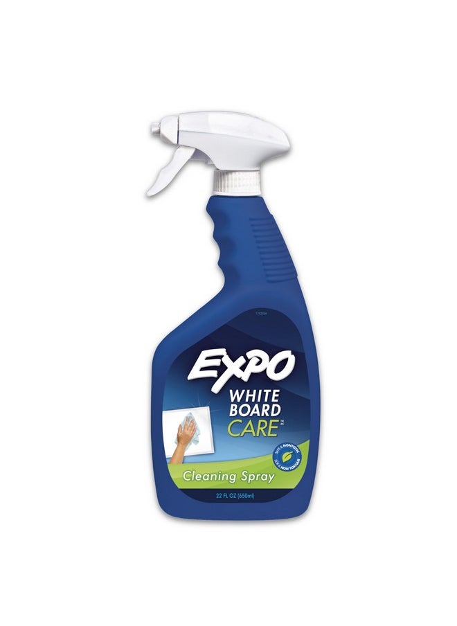 Expo Dry Erase Whiteboard Cleaning Spray, 22 Oz, Efficient Whiteboard Cleanser, Classroom And Office Supplies  - Image 1