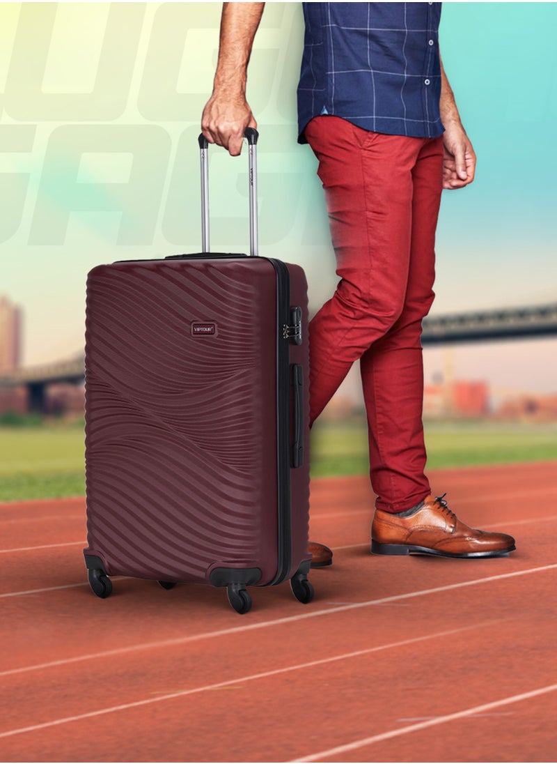ABS Hardside 3PCS Trolley Luggage Set Spinner Wheels With Number Lock 20/24/28 Burgundy - pzsku/ZB1646B8EE251F885E113Z/45/_/1723620337/30f88ef7-92c0-47b5-8e75-117357242b0d