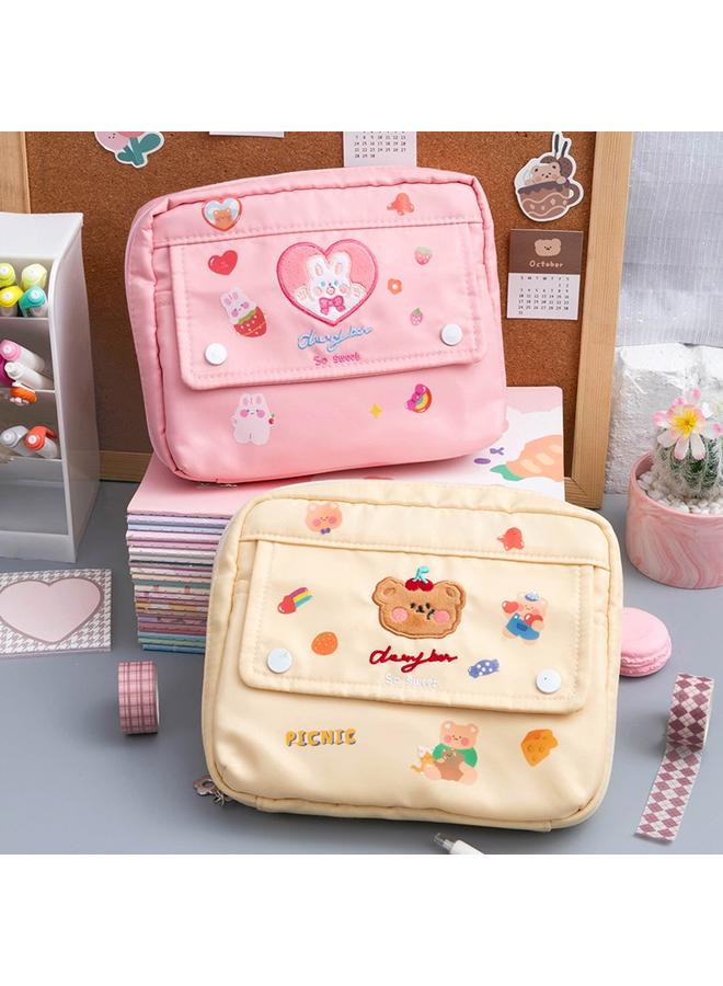 Bluejw Hand Account Book Storage Bag Hand Account Book Gift Box Suit Cute Style Girl's Heart Loose-leaf Book Girl's Notebook - Image 5