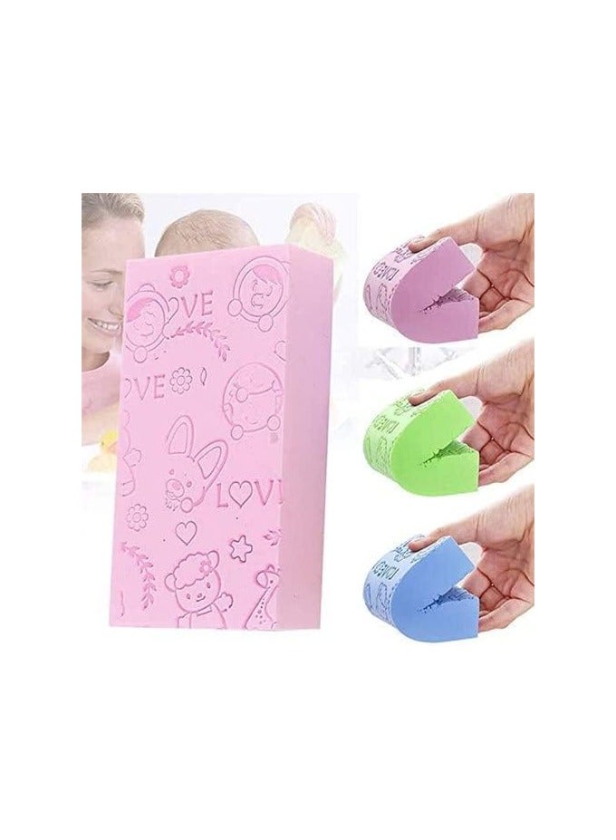 Generic Exfoliating bath sponge - spa scrub scrub japanese dead skin remover - random colors - Image 3