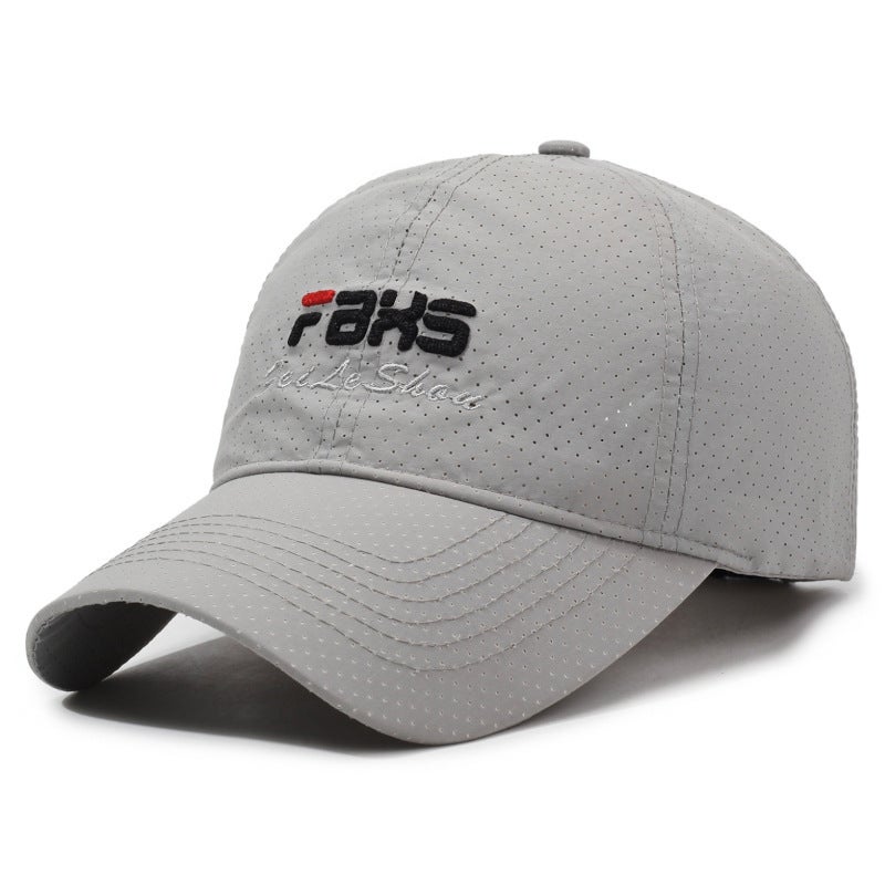 Spring Letter Cap Unisex Simple Embroidery Outdoor Sunshade Baseball Hat - Image 1