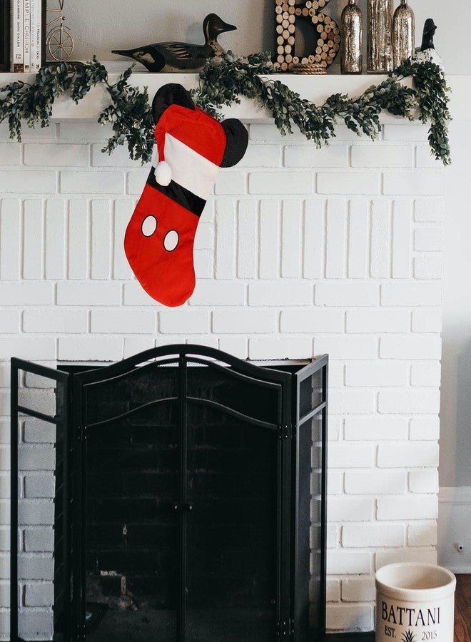 كورت أدلر جوارب عيد الميلاد من كورت إس. أدلر بتصميم ميكي ماوس من ديزني مع آذان - جوارب عيد الميلاد مرخصة رسميًا - 19 بوصة - Image 5