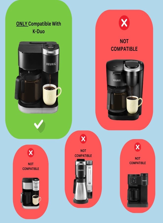 HAKANO Replacement Brew Filter Basket for Keurig K-Duo Single Serve & Carafe Coffee Maker (Gen 1 ONLY) - Image 2
