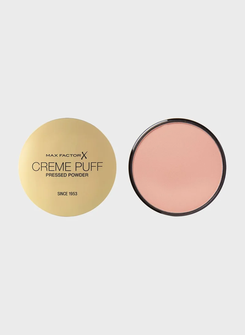 Max Factor Creme Puff Pressed Compact Powder- 81 Truly Fair