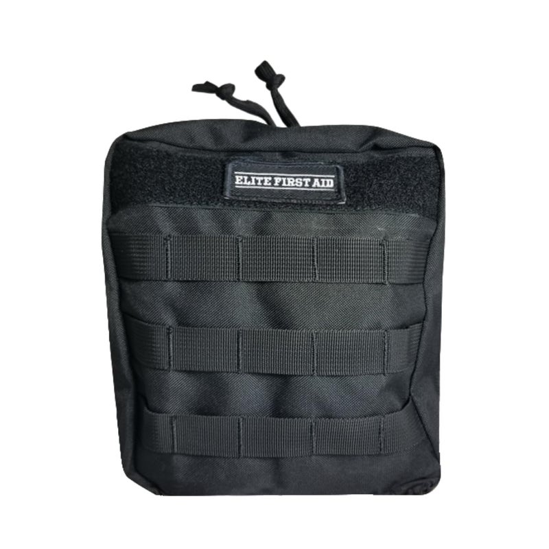 First Aid Only Elite First Aid 82Piece IFAK Emergency Trauma Kit MOLLECompatible Tactical First Aid Kit with Tourniquet for Car Home Camping and More 91673 - Image 1