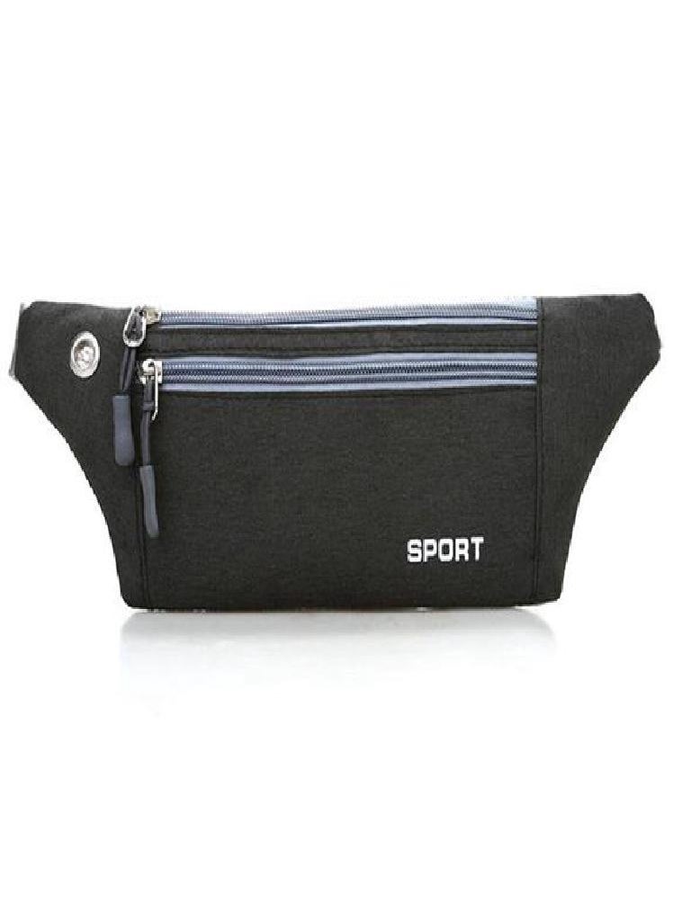 Eckek - Women Waist Bag Sports Bag Headphone Plug Travel Pockets Mobile Phone Pockets Ladies Designer Belt Bag Waist Pack Bag Waist Pack - Image 1