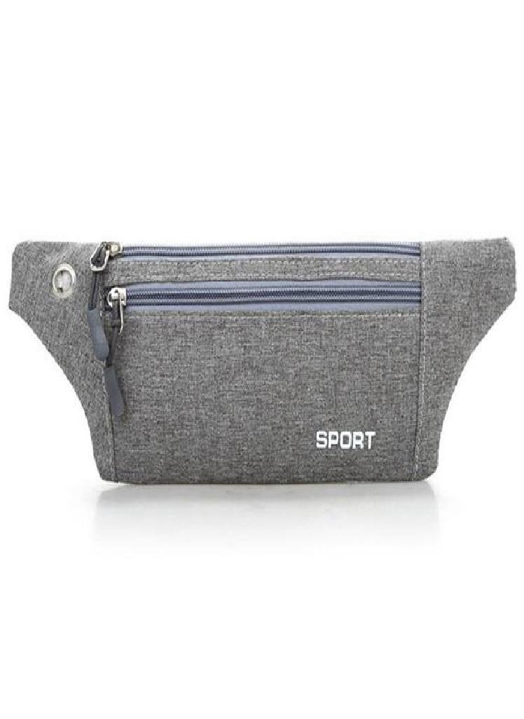 Eckek - Women Waist Bag Sports Bag Headphone Plug Travel Pockets Mobile Phone Pockets Ladies Designer Belt Bag Waist Pack Bag Waist Pack - Image 1